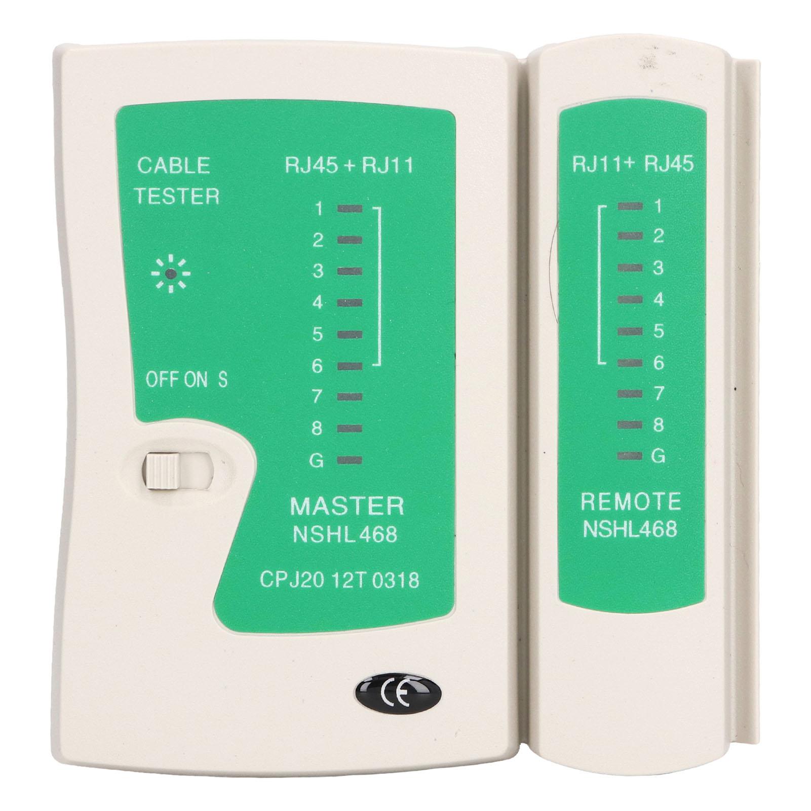 

Тестер сетевого кабеля RJ11 RJ45 Поиск линии Проверочный инструмент для ремонта и обслуживания