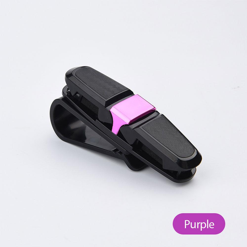 Universal Car Auto Parasolar Ochelari Cutie Ochelari de soare Clip Card Suport Ticket Fixare Pen Case Clips pentru ochelari Accesorii