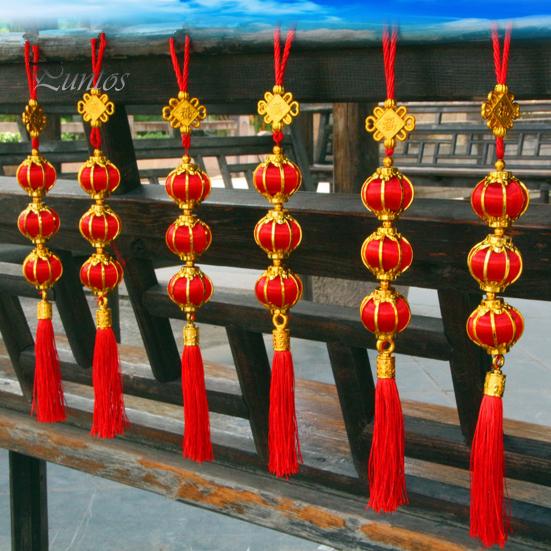 

Кулон-фонарь, привлекательный подвесной орнамент 2024 года Дракона для праздничного новогоднего украшения