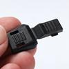 50/100Pcs Paracord Lanyard Zipcords Stoppers Paracord Clip Elastic Shoelaces Shock End Clasps Replacement
