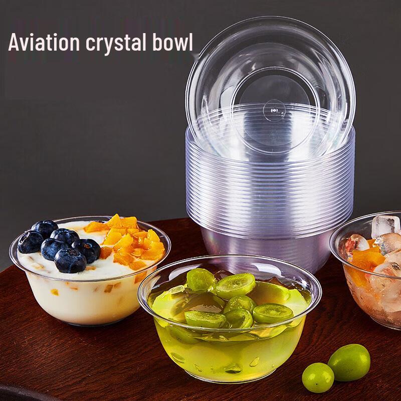 

Hengfu Disposable Hard Crystal Plastic Aviation Bowls