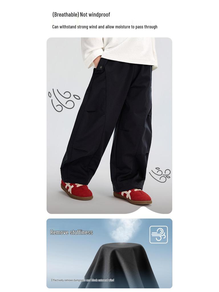 Fairy Tale Memory Boys' Cargo Pants - 2025 Autumn Collection