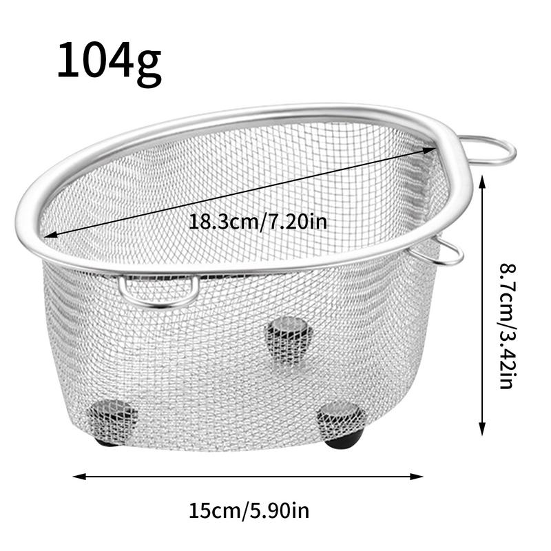 Sink Drain Strainer Basket Anti-odor Food Catcher Drain Basket Kitchen Food Washing Colander for Filter Food Waste And Wash