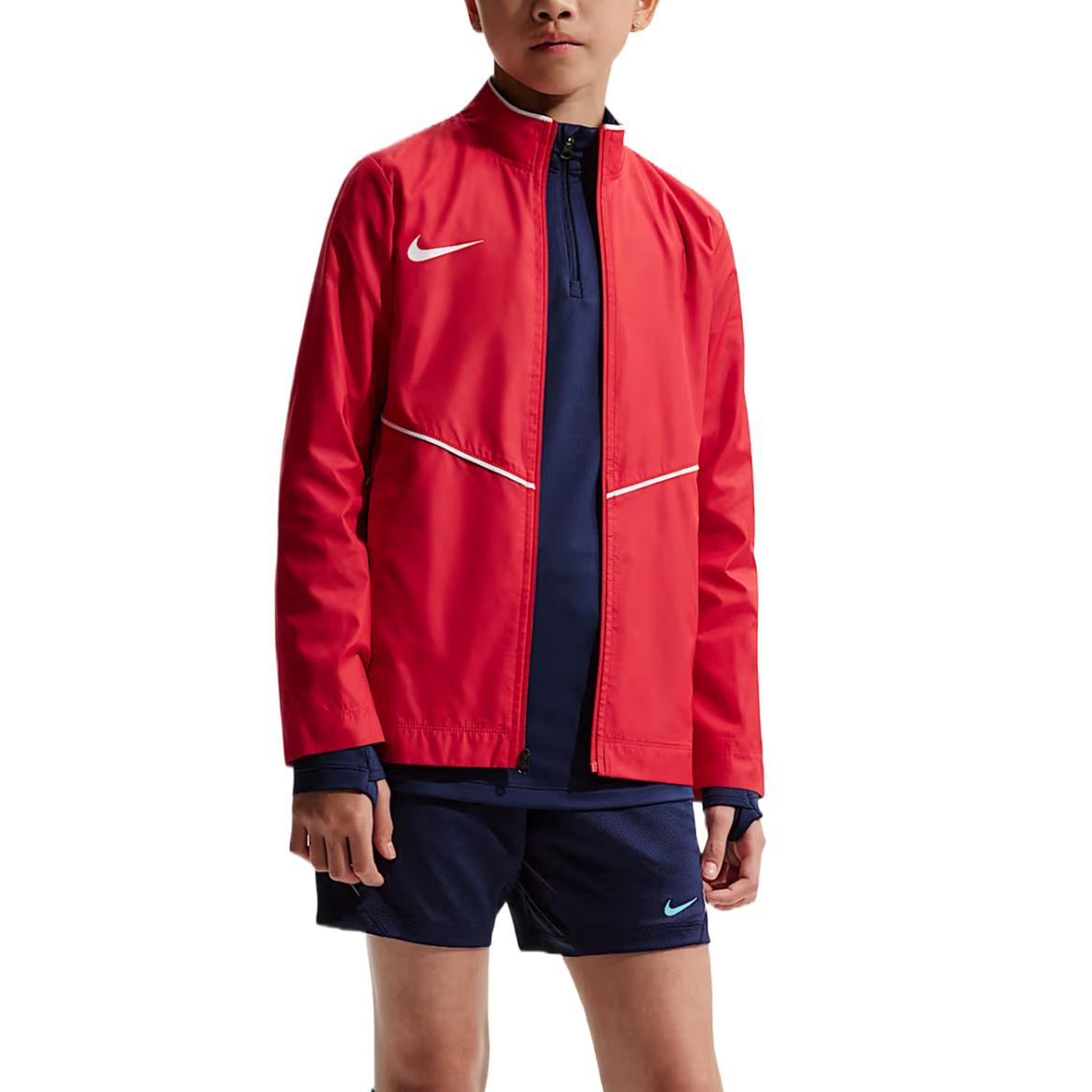 

Nike Spark Solid Long Sleeve Stand Collar Soccer Jacket Kids jackets HM7269-657 XS