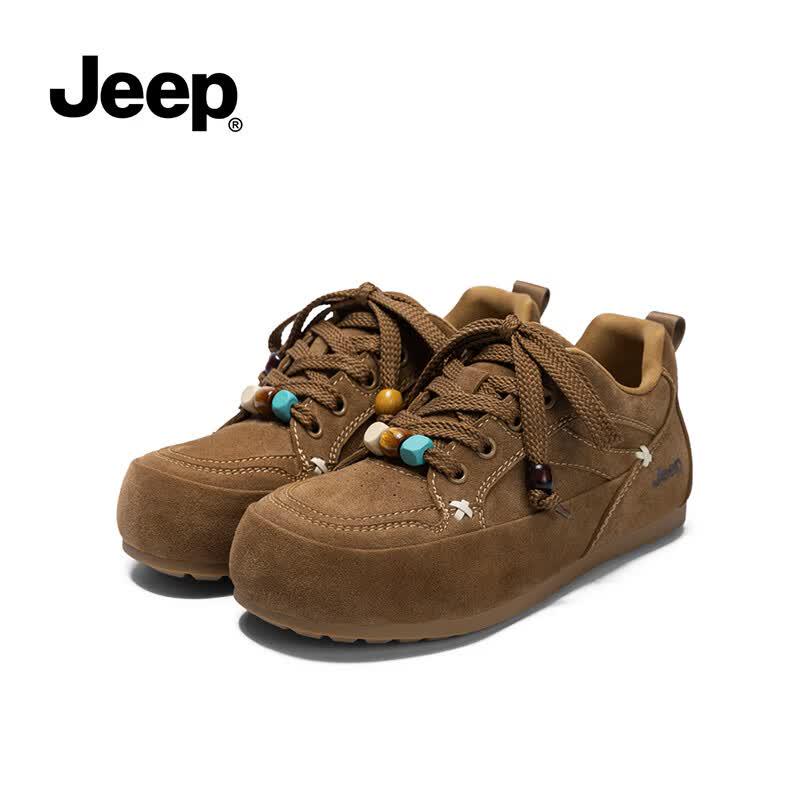 JEEP Women s Closed-Toe Thick-Sole Slip-On Loafers 39