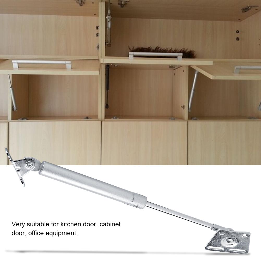 Door Lift Pneumatic Support Hydraulic Gas Spring Stay For Kitchen Soft Cabinet Hinge Sliver