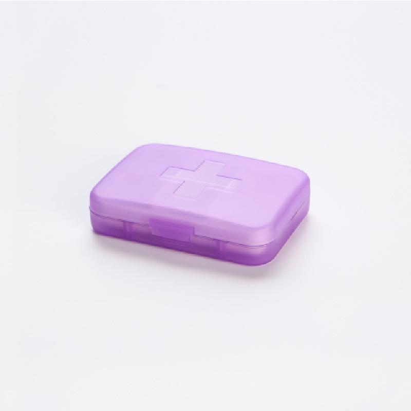 Eco-friendly Folding Mini Pill Box: Moisture & Damp Proof, Compact & Portable Carry-on.