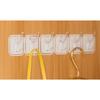 Acrylic Wall Hook Punch Free Self Adhesive Multifunctional Cuttable Wall Hook Rack for Kitchen
