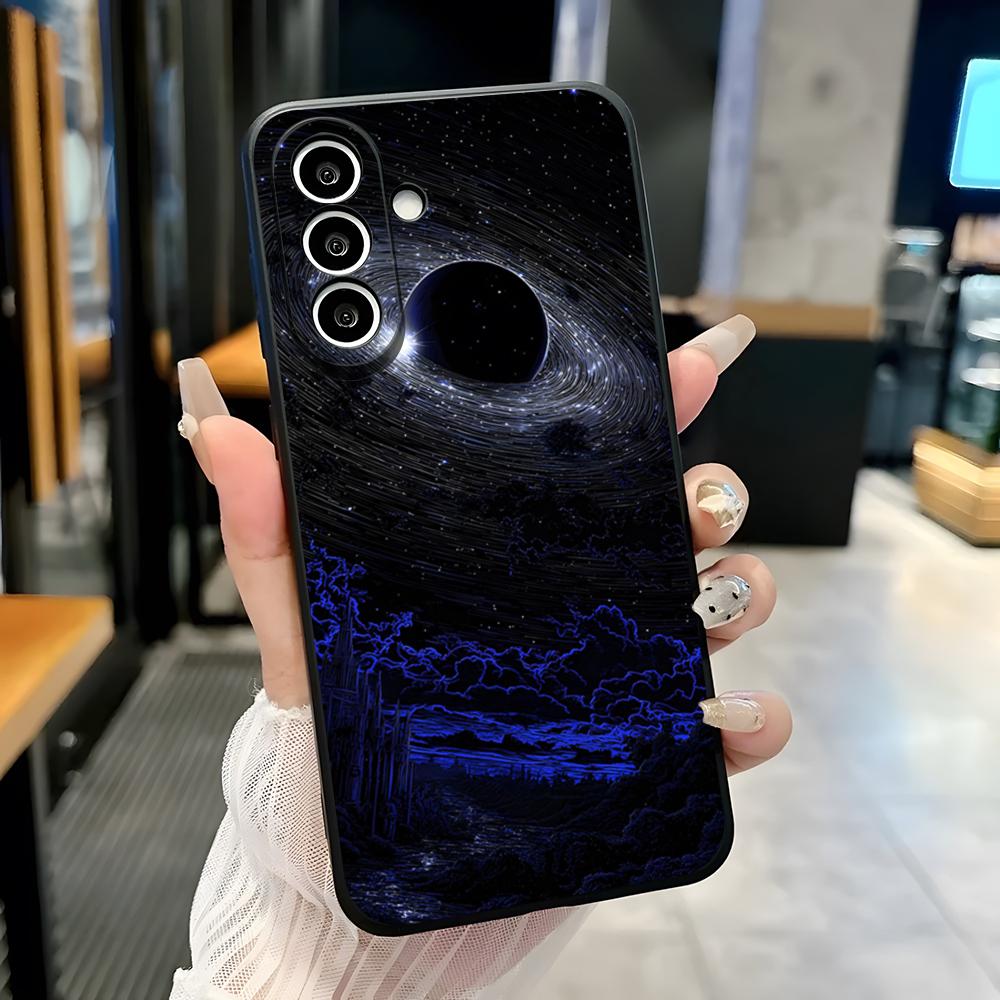 

Space Universe Galaxy Phone Case For Samsung A25 A13 A33 5G A54 A36 A35 A56 A52 A14 Shockproof Soft Cover Samsung A15