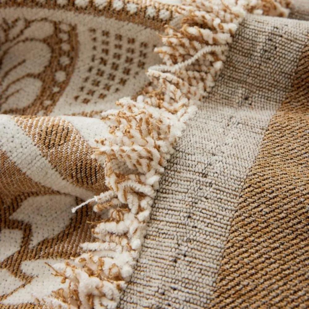 1pcs Simple Soft Chenille Sofa Cover Dustproof and Anti Slip Furniture Mat for Living Room Couch Towel with Tassels Home Decor