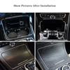 For Mercedes Benz GLC C Class W253 W205 2015 2016 2017 2018   Console Center Ashtray Cup Holder Strip Trim Accessories