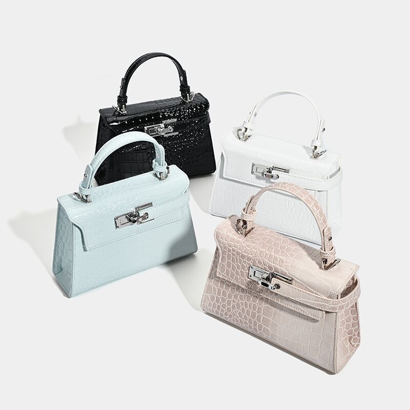 New Niche Design Crocodile Embossed Luxury Sophisticated Versatile Crossbody Shoulder Handheld Bag for Women