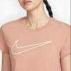 Nike Športové neformálne voľné pletené tričko s krátkym rukávom Dámske topy HV5003-688