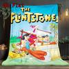 The Flintstones 2D Flat Pattern Flannel Blanket High Quality All Seasons Warmth and Comfort Perfect for Christmas Gifts.NMT0928526