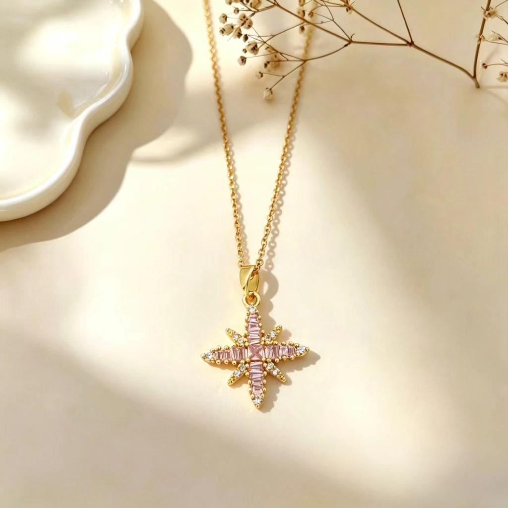Elegant Cat Pendant Necklace: Fresh Design with Micro-Set Zircons for Women - Light Luxury & High-End Feel; Perfect Clavicle Chain Accessory.