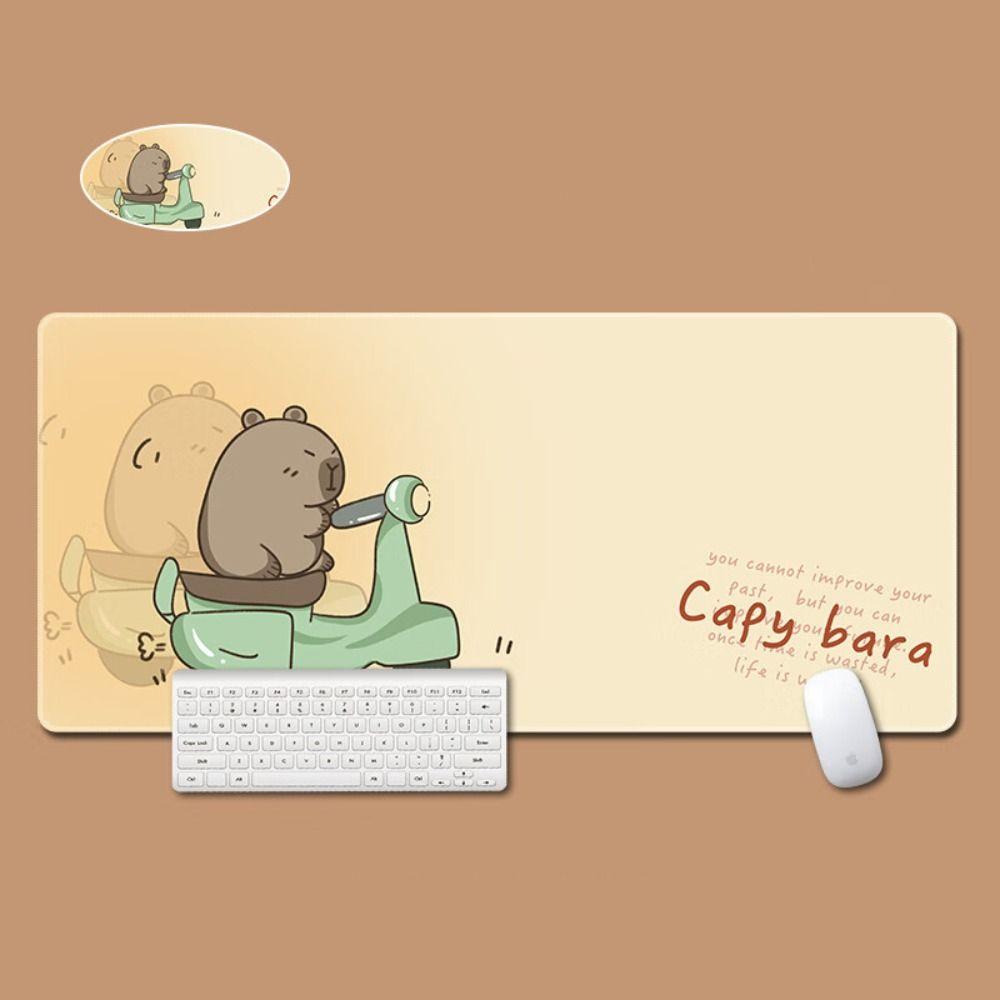 Non-Slip Desk Pad Cartoon Desk Protector Cute Laptop Table Mat