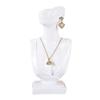 Elegant Neck Model Display Stand Necklace Display Stand Earrings Display Stand Jewelry Model Stand for Necklace Earrings