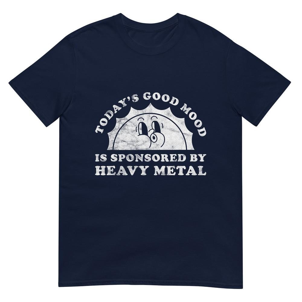 Funny Cute Vintage Retro Heavy Metal Or Heavy Metal Tshirt S