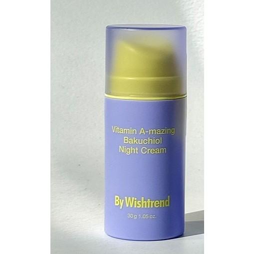 BY WISHTREND Vitamin A-mazing Bakuchiol Night Cream 30ml, 10ml 30ml