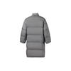 Li Ning Runway Series Loose Mid-Length Warm Sports Down Jacket Men Jacket Gray AYMR067-2