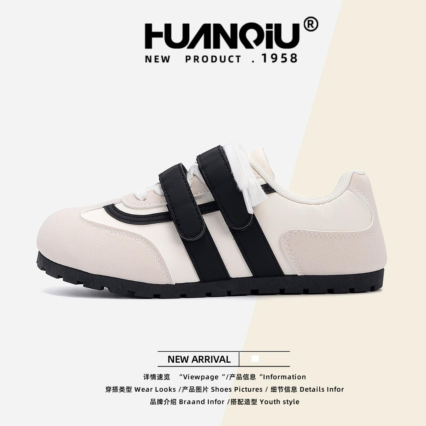 

Global soft-soled Velcro Dexun shoes women s ZHQ-XA562 autumn new versatile niche design board shoes women 40