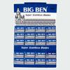 Big Ben skuvekļa asmeņi 20 gab. (100 Skaits)