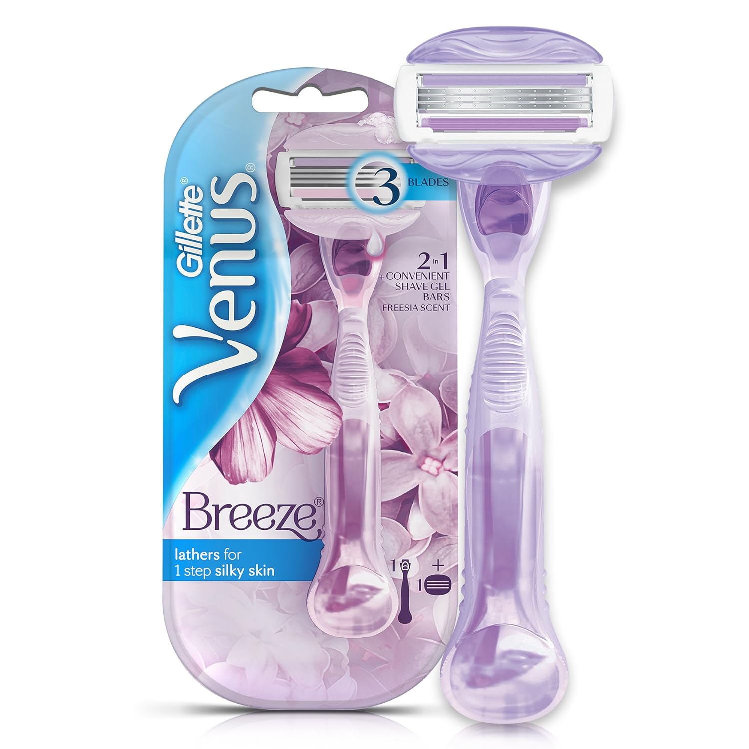 Gillette Venus Breeze Razor for Women | Pack of 1