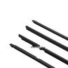 07-13 Toyota Corolla Door Glass Weatherstrip Seal: Waterproof Outer Window Deflector