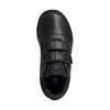 adidas TENSAUR K Abrasion Resistant Mid Top Kids' Skateboarding Shoes Black Kids' GW6439