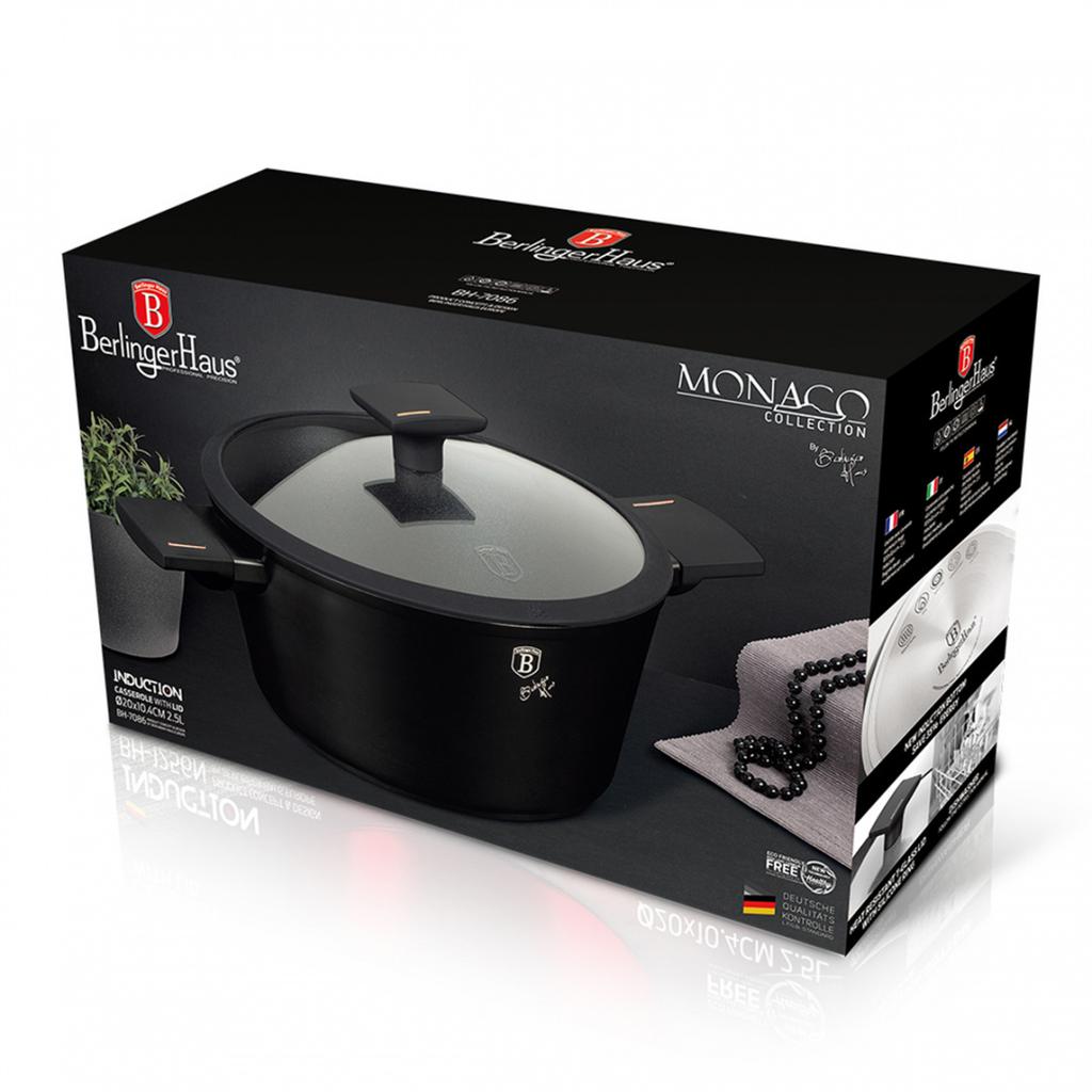 TITANIUM POT 24cm BERLINGER HAUS BH-7087 MONACO