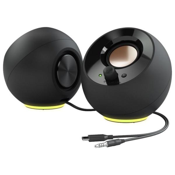 Creative Głośniki Do Komputera 2.0        Pebble Se Usb-C Z Podświetleniem Rgb