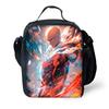 Kinder Anime One Punchs Man Schulrucksack mit Brotdosen ,Federmäppchen ,Schultaschen für Jungen Mädchen Bestes Geschenk