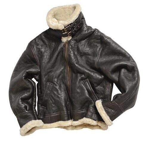 Зимняя куртка Mil Tec Lederjacke B3