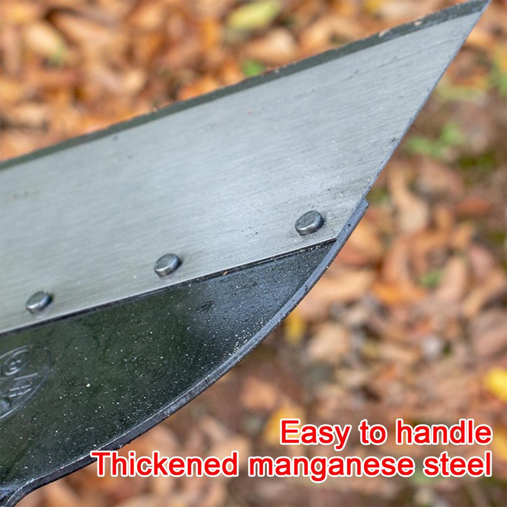 Multifunctional Outdoor Garden Cleaning, Grass Removal, Steel Flat Shovel, Ice Shovel, Carbon Steel Weeding Plant Farm Weeding Tool, Garden  Trowel