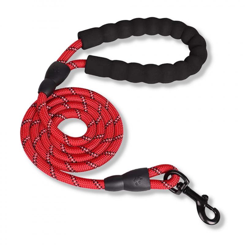 

Luminous Wear-Resistant Nylon Dog Leash - Explosion-Proof, Cross-Border Outdoor Walking Rope 2m*1.2cm