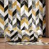 Gold-Plated Marble-Style Waterproof Wall Stickers for TV Backgrounds