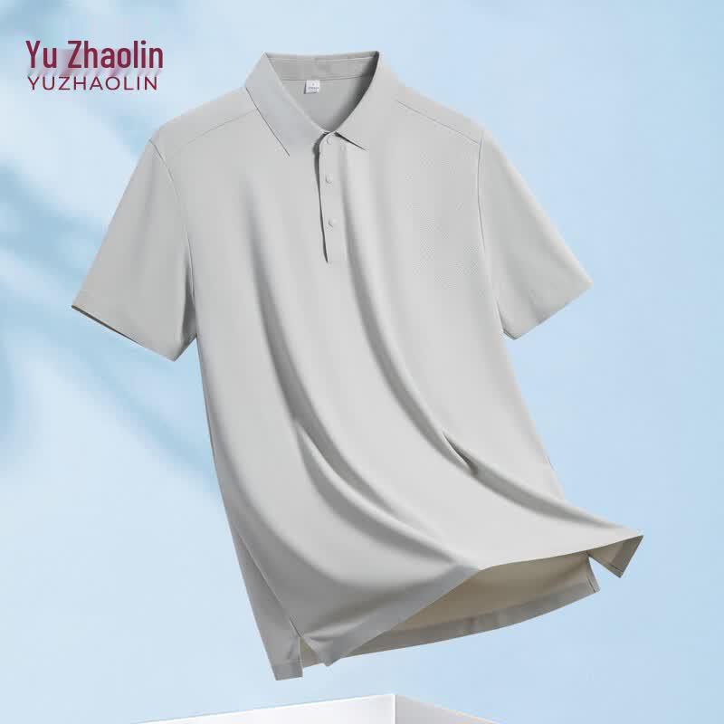 YUZHAOLIN Men s Short Sleeve Polo Shirt 2XL