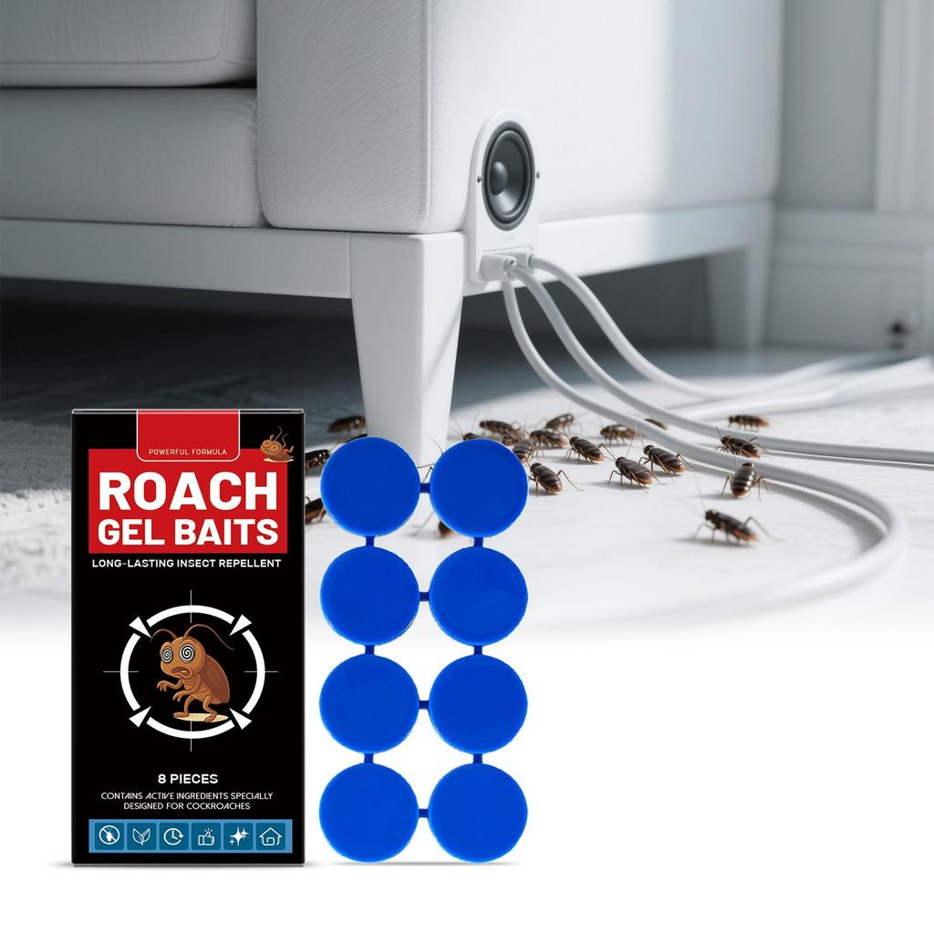 Silný gel na šváby, Mast na šváby, Bezpečné pro domácí zvířata, Domácí insekticid