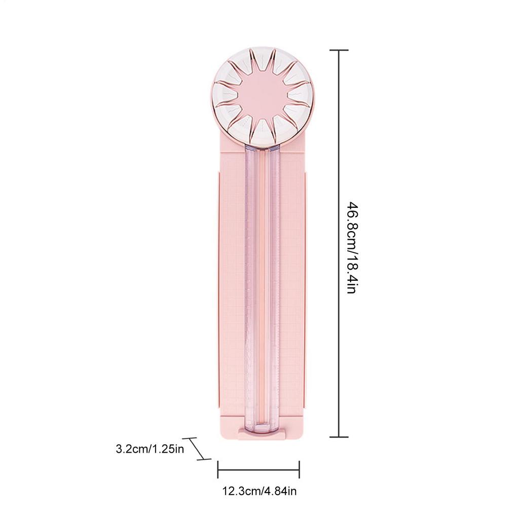 Craft Paper Cutter 12 In 1 Paper Trimmer For Crafting Rotary Tip With Measurements Dashed Straight Wave Edge Precision Scissors