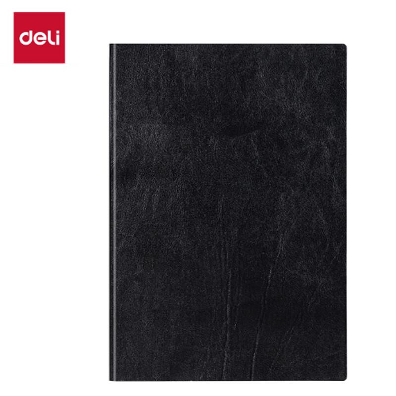 Deli 6900-25 Leather-Cover Notebook