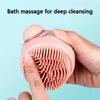Dog Bath Brush Cat Comb Grooming Brush Pet Shower Brush Safety Silicone Comb With Shampoo Box For Dogs Cats Clean Bath Tools