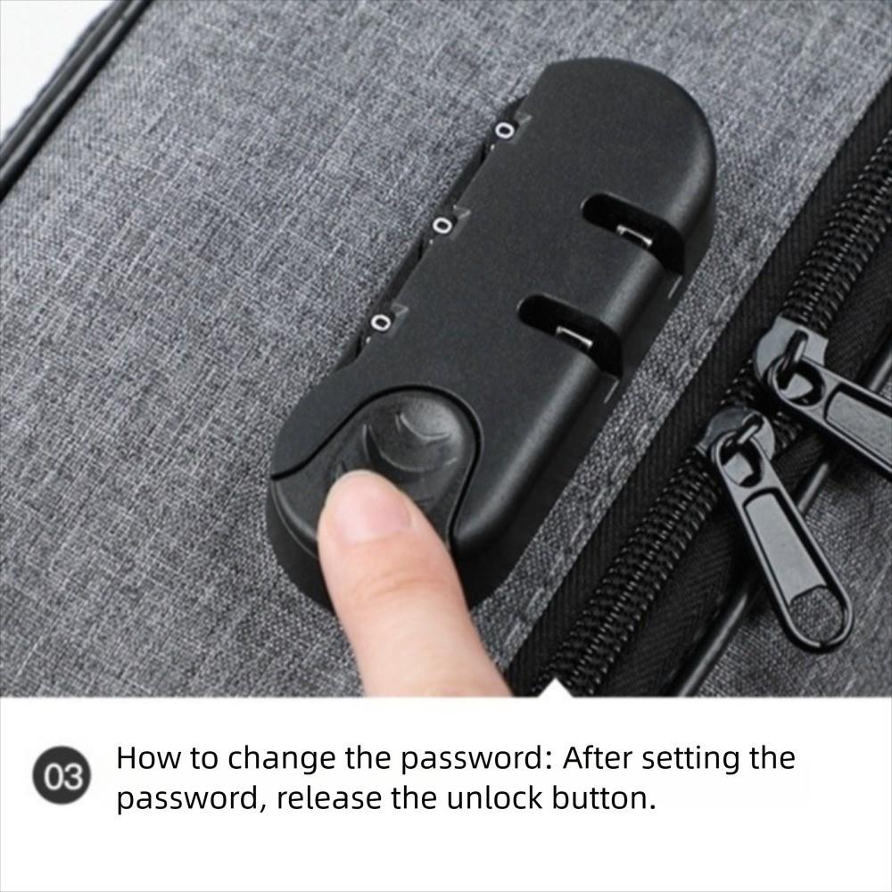 Große Kapazität Mehrschichtige Familien-Dokumententasche mit Passwort Reise-Aufbewahrungskoffer Reisepass