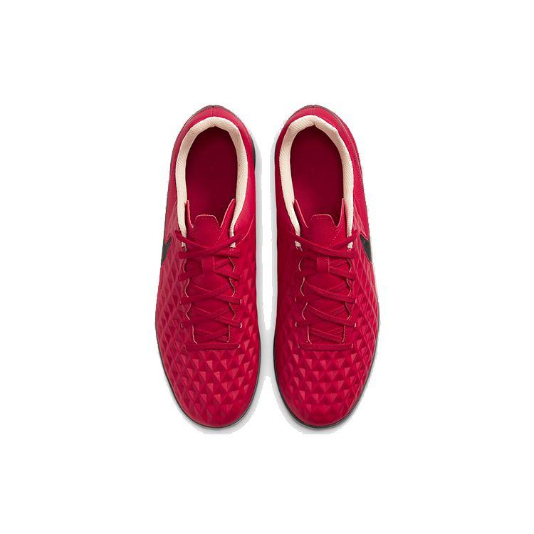 Nike Tiempo Legend 8 Club Laced Professional Low Top TF Soccer Shoes Unisex Soccer Shoes Deep-Red AT6109-608