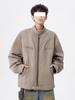 Men's Retro Stand-up Collar Jacket - 2025 Spring/Autumn Casual Fashion 