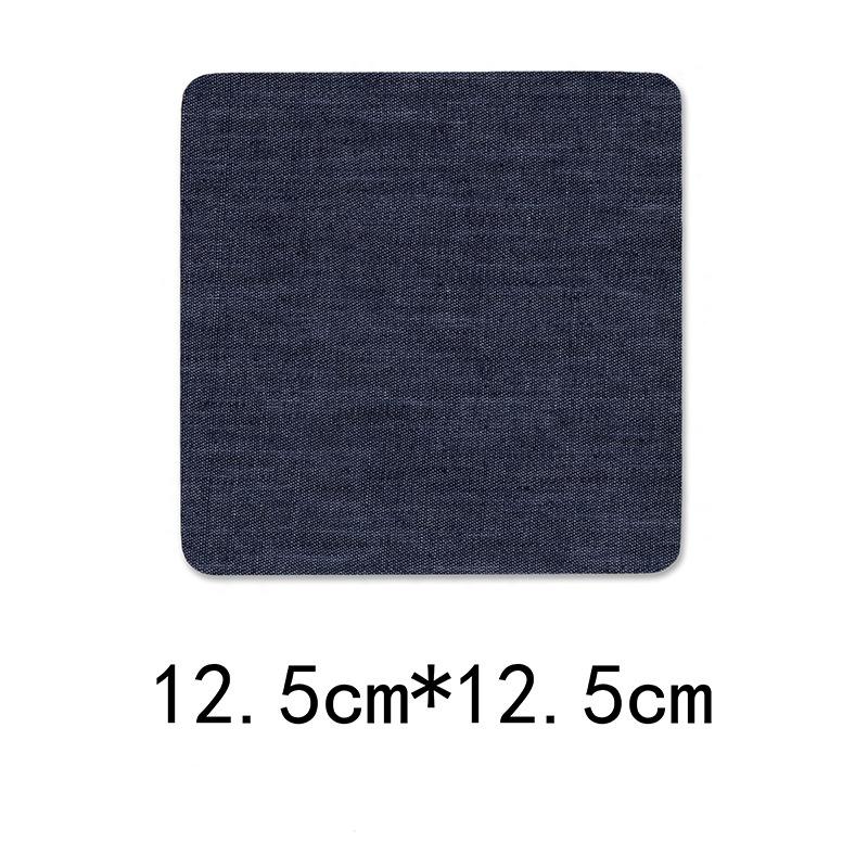 100pcs Denim Patches for Jean Clothing DIY Fabric Iron On Patches Appliques Repair Jeans Pants Elbow Knee Apparel