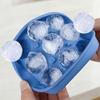 Soccer Ball Ice Cube Tray, 2026 World Mug Silicone Sphere Mold, Round Ice Maker for Whiskey Cocktail, Sports Themed Party Drinks Fans Gift