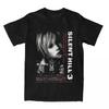 Novelty Horror Game Silent Hill 3 T Shirt Men Women's  Heather Mason Tees Shirt Summer Clothes
