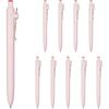 Mitsubishi Pencil Water-based Ballpoint Pen Uniball Zento Basic 0.5 Red 10 Pack UBNZS05.15 10P
