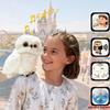 Jucărie Bufniță Magică de Pluș Luckymee Cap Interactiv de Înregistrare Roti Capul Face Sunete Animal de Pluș Moale și Pufoasă Decor Acasă Cadou pentru Adulți