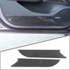 For Xiaomi SU7 2024+ Soft Carbon Fiber Car Front Door Anti-Kick Sticker Panel Decorative Cover Car Interior Accessories